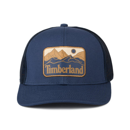 Timberland Mountain Line Patch Trucker Cap - Dunkelblau