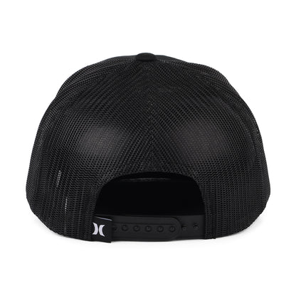 Hurley Corp Staple Trucker Cap - Schwarz auf Schwarz