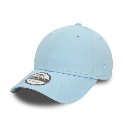 New Era 9FORTY Blank Baseball Cap aus Baumwolle - NE Essential - Eisblau