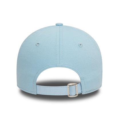 New Era 9FORTY Blank Baseball Cap aus Baumwolle - NE Essential - Eisblau