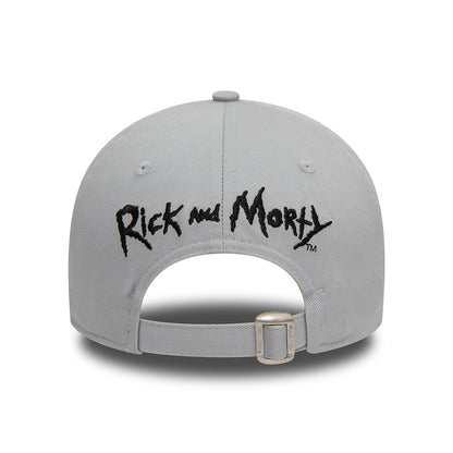 New Era 9FORTY Rick Sanchez Baseball Cap - Rick And Morty Character - Hellgrau