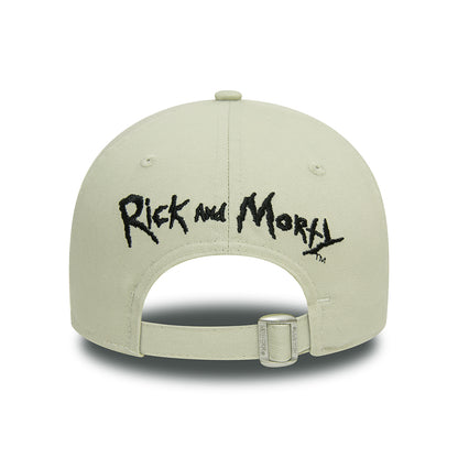 New Era 9FORTY Morty Smith Baseball Cap - Rick And Morty Character - Steingrau