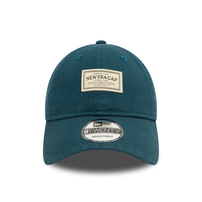 New Era 9TWENTY Baseball Cap aus Baumwolle - NE Canvas - Dunkles Petrol