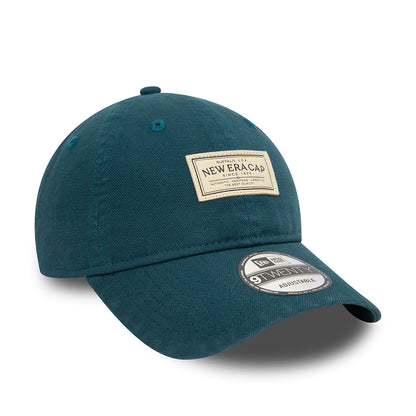 New Era 9TWENTY Baseball Cap aus Baumwolle - NE Canvas - Dunkles Petrol