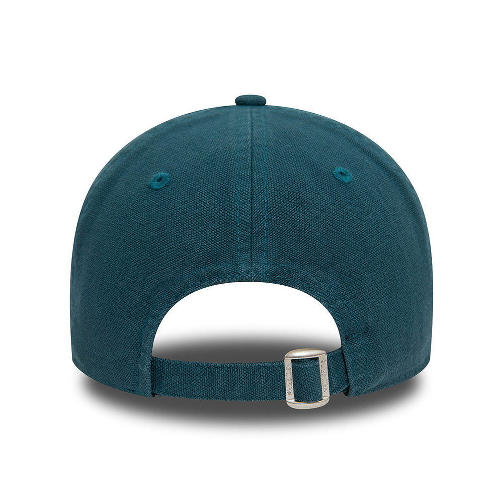 New Era 9TWENTY Baseball Cap aus Baumwolle - NE Canvas - Dunkles Petrol