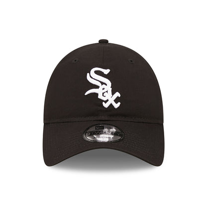 New Era 9TWENTY Chicago White Sox Baseball Cap - MLB League Essential II - Schwarz-Weiß