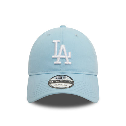 New Era 9TWENTY L.A. Dodgers Baseball Cap - MLB League Essential II - Eisblau-Weiß