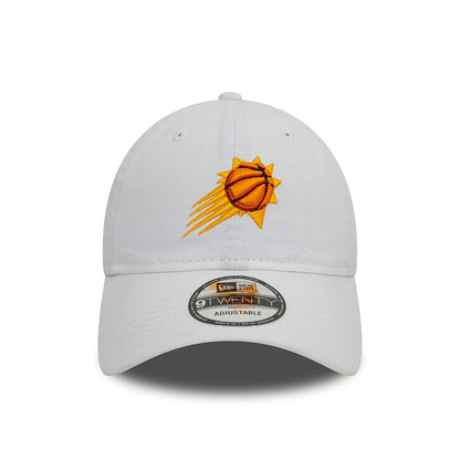 New Era 9TWENTY Phoenix Suns Baseball Cap - NBA Contrast Underbrim - Weiß-Orange