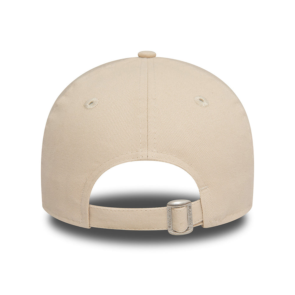 New Era Damen 9TWENTY Baseball Cap - NE Wordmark - Steingrau-Marineblau