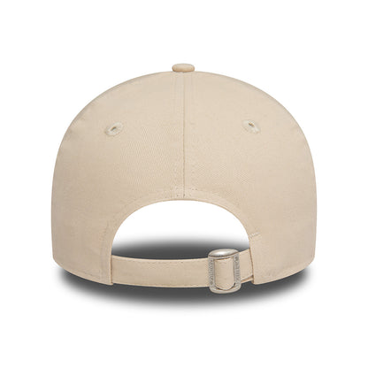New Era Damen 9TWENTY Baseball Cap - NE Wordmark - Steingrau-Marineblau