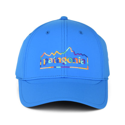 Patagonia Airshed mit niedriger Krone Recycelter Baseball Cap - Leuchtend Blau