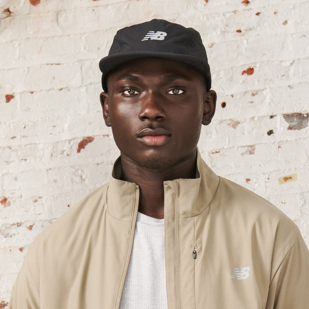 New Balance Everyday Recycled 5 Paneelen Cap - Schwarz