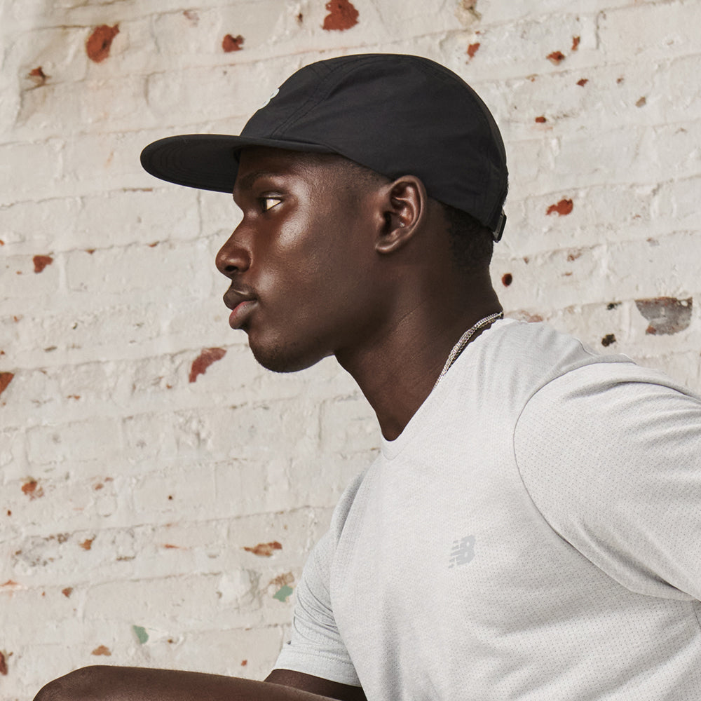 New Balance Everyday Recycled 5 Paneelen Cap - Schwarz