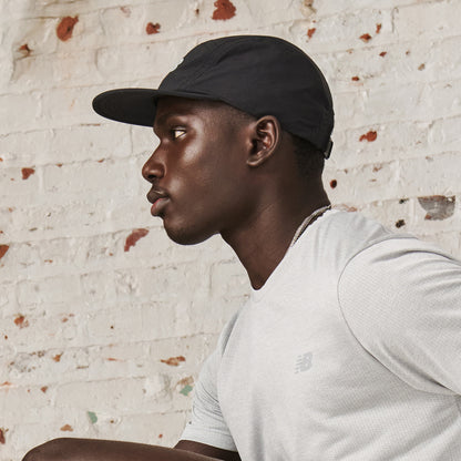 New Balance Everyday Recycled 5 Paneelen Cap - Schwarz