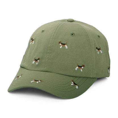 Barts Maderra Baseball Cap Beagles - Olivgrün