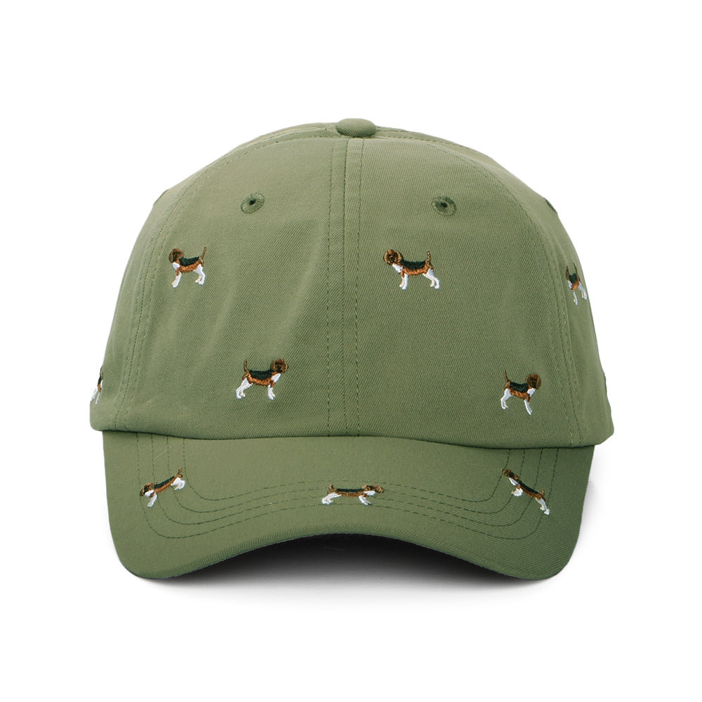 Barts Maderra Baseball Cap Beagles - Olivgrün