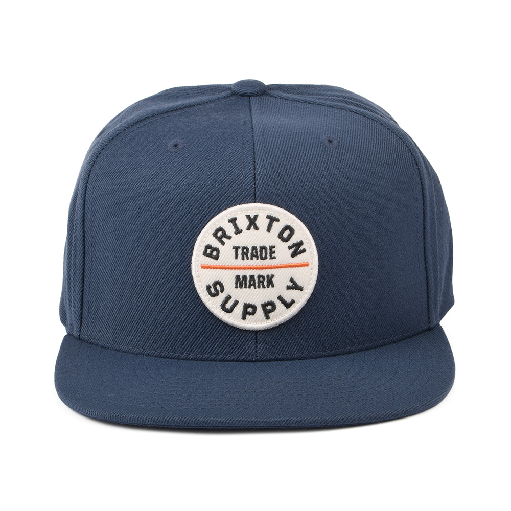 Brixton Oath III Snapback Cap - Schieferblau