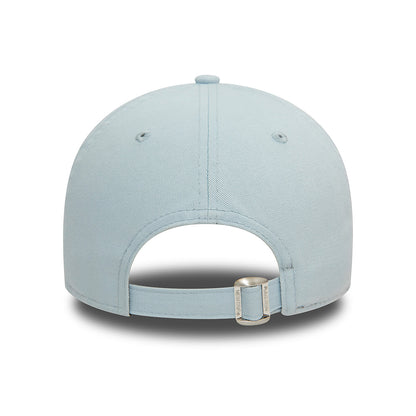 New Era 9FORTY Chicago Cubs Baseball Cap - MLB Washed - Baby Blau-Scharlachrot