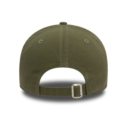 New Era 9FORTY New York Yankees Baseball Cap - MLB Washed - Olivgrün-Marineblau