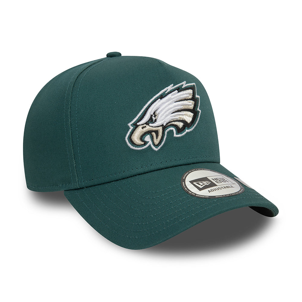 New Era A-Frame Philadelphia Eagles Snapback Cap - NFL OTC - Mitternachtsgrün