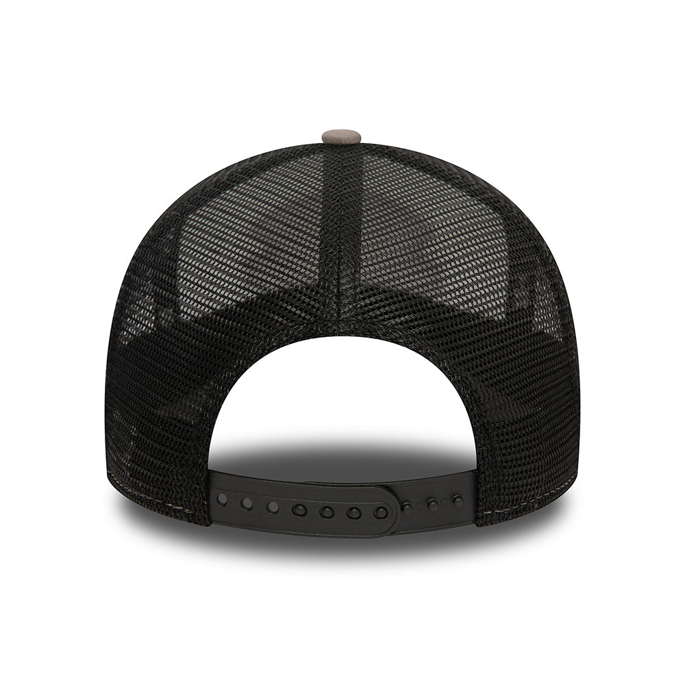 New Era A-Frame Las Vegas Raiders Trucker Cap - NFL Retro Graphic - Weiß-Graphitgrau-Schwarz