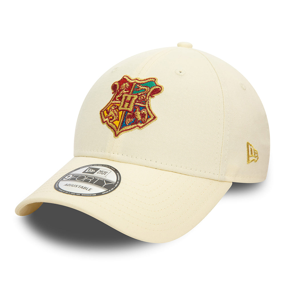 Gorra de béisbol niños 9FORTY Harry Potter Hogwarts de New Era - Negro