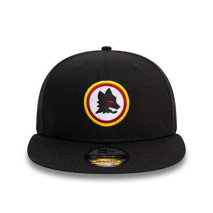 New Era 9FIFTY AS Roma Snapback Cap - Lupetto - Schwarz