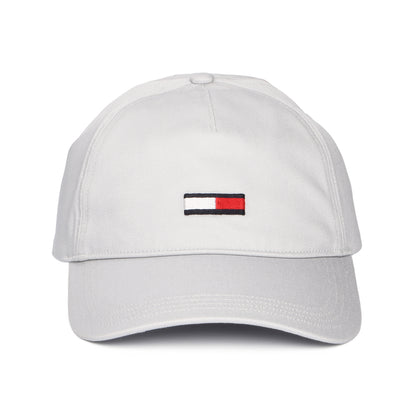 Tommy Hilfiger TJW Elongated Flag Baseball Cap - Hellgrau