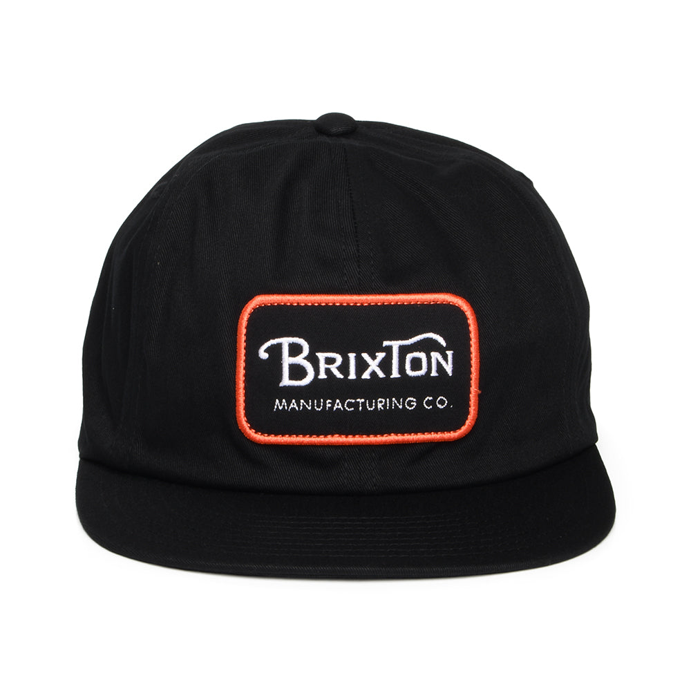 Brixton Grade HP Snapback Cap - Schwarz