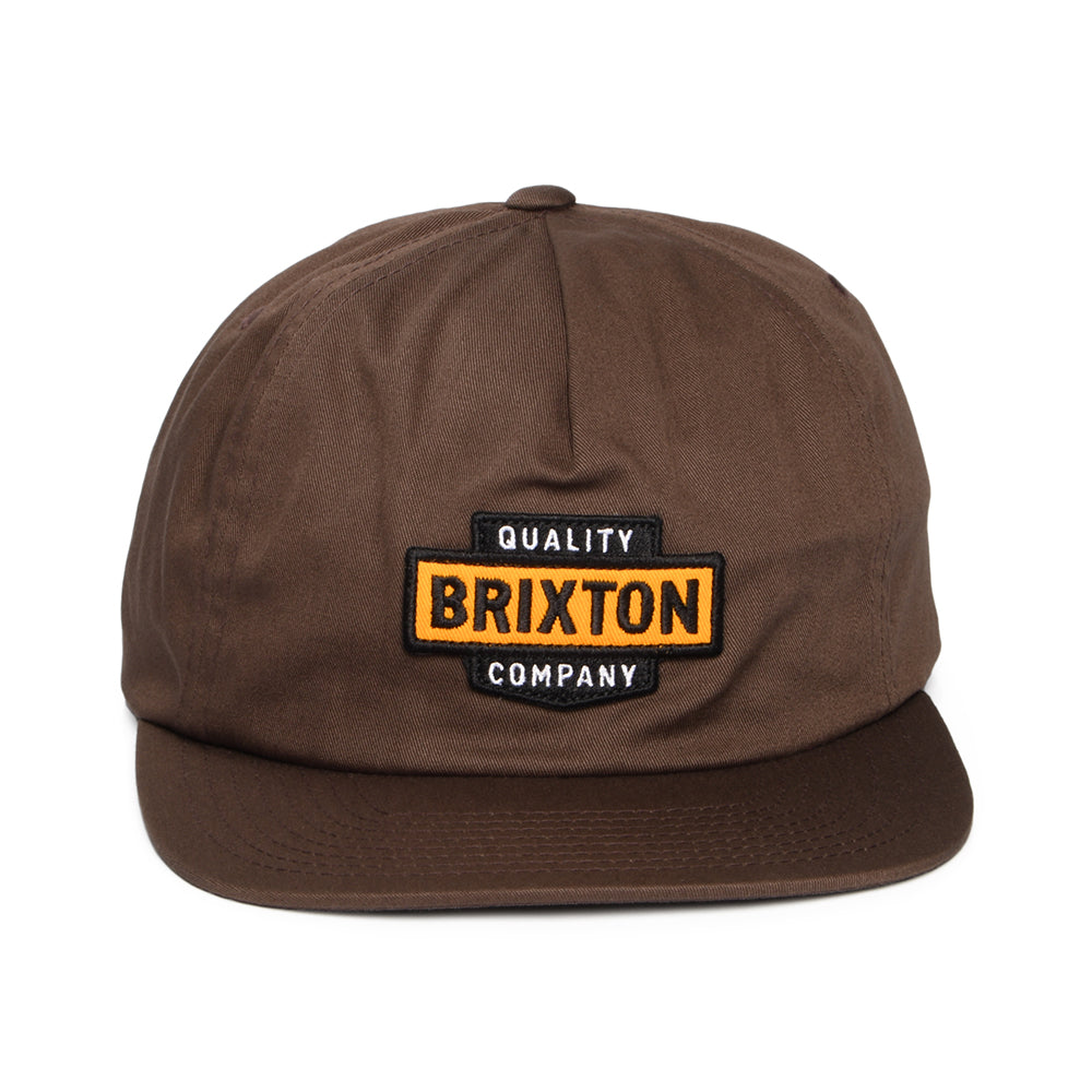 Brixton Osborn MP Snapback Cap - Braun