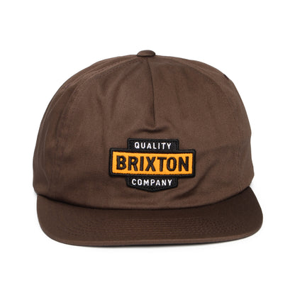 Brixton Osborn MP Snapback Cap - Braun