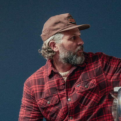 Brixton Osborn MP Snapback Cap - Braun