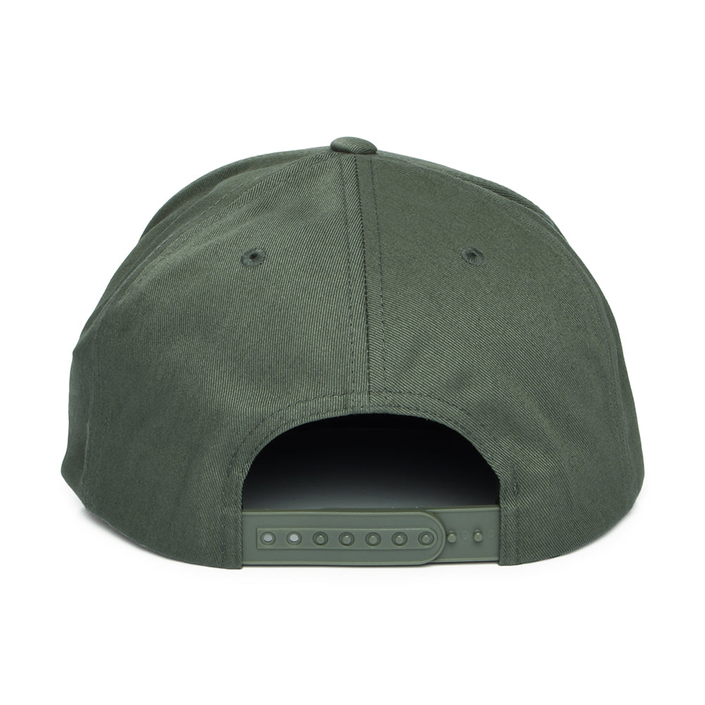 Brixton Oath III Snapback Cap aus Baumwolle - Dunkles Vetiver