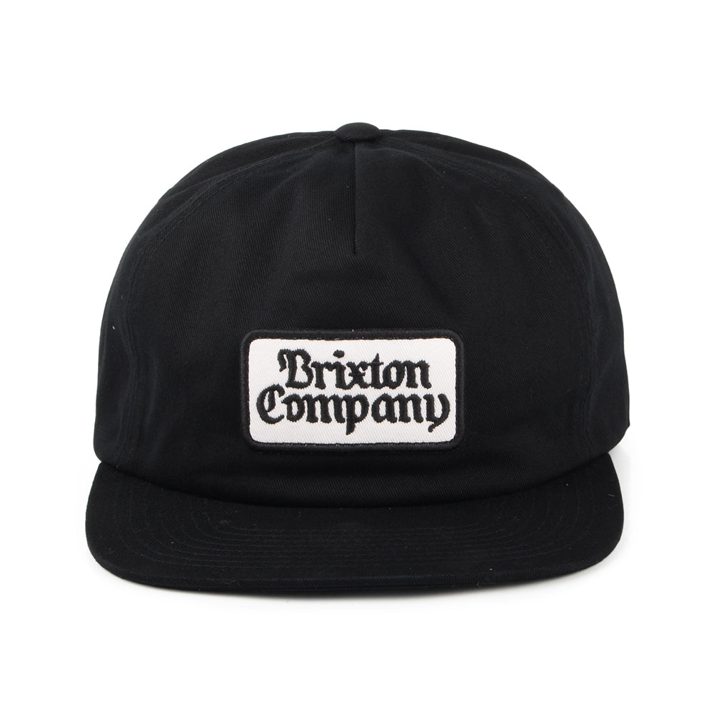 Brixton Norvell MP Snapback Cap - Schwarz