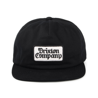 Brixton Norvell MP Snapback Cap - Schwarz