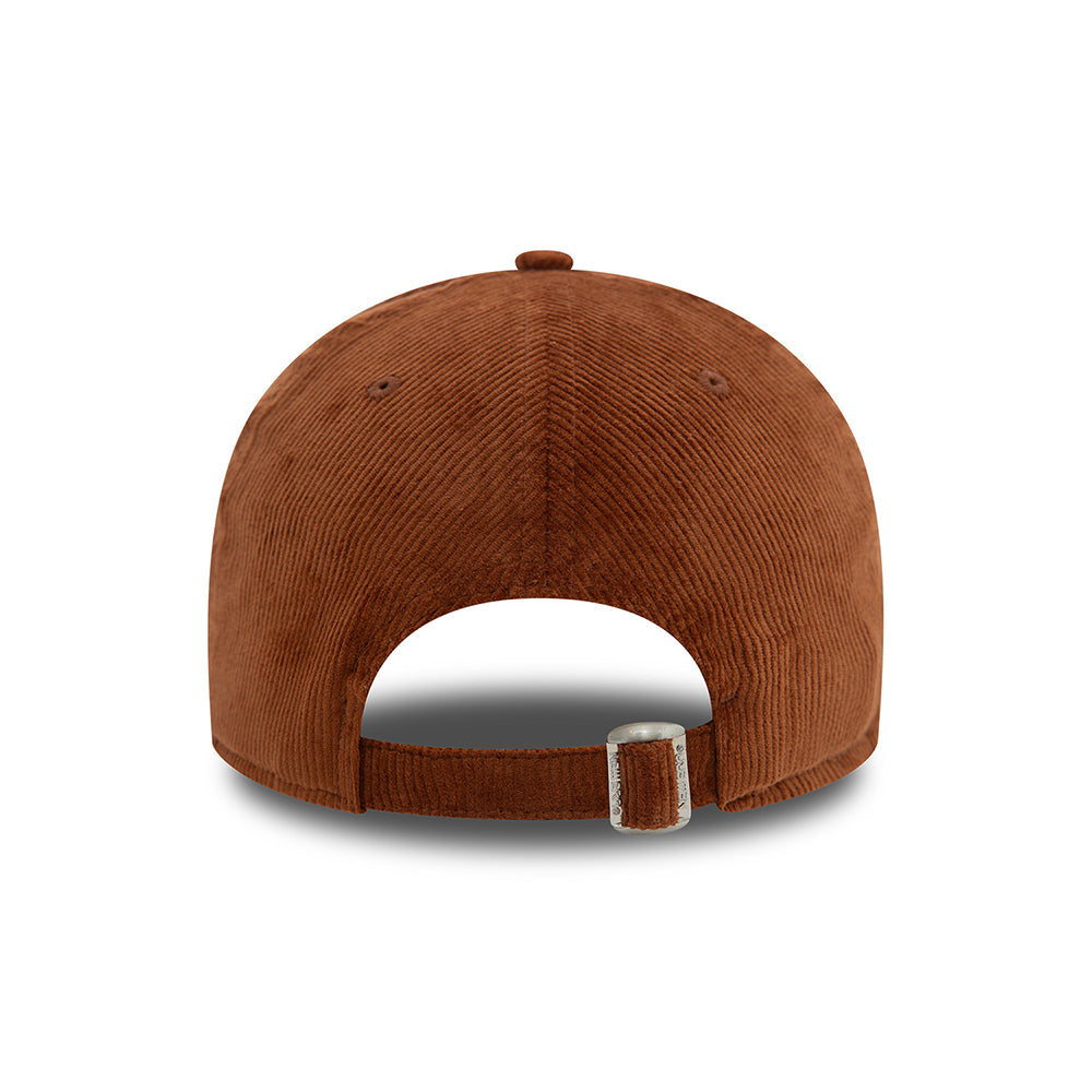 New Era 9FORTY New York Yankees Baseball Cap - MLB Cord - Rostrot