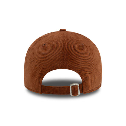 New Era 9FORTY New York Yankees Baseball Cap - MLB Cord - Rostrot