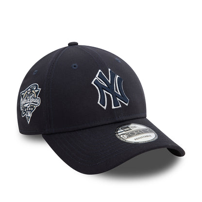 New Era 9FORTY New York Yankees Baseball Cap - MLB Seasonal World Series - Marineblau