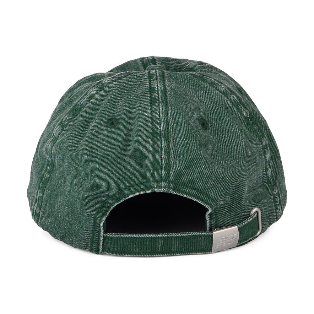 New Balance Seasonal Baseball Cap aus gewaschener Baumwolle - Grün