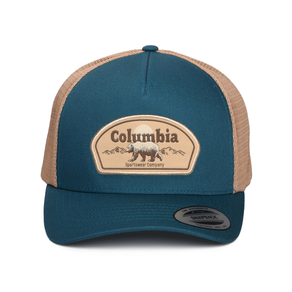 Columbia Bear Roam Road Ready Trucker Cap - Petrol-Hellbraun