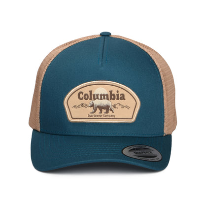 Columbia Bear Roam Road Ready Trucker Cap - Petrol-Hellbraun