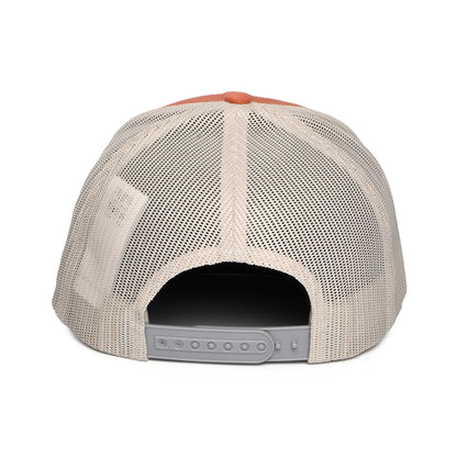 Columbia Circular Landscape Mesh Trucker Cap - Verbranntes Orange