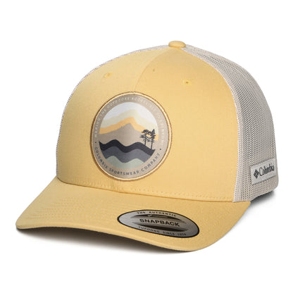 Columbia Circular Landscape Mesh Trucker Cap - Heller Sand