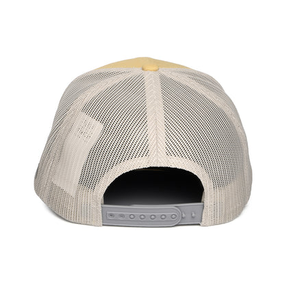 Columbia Circular Landscape Mesh Trucker Cap - Heller Sand