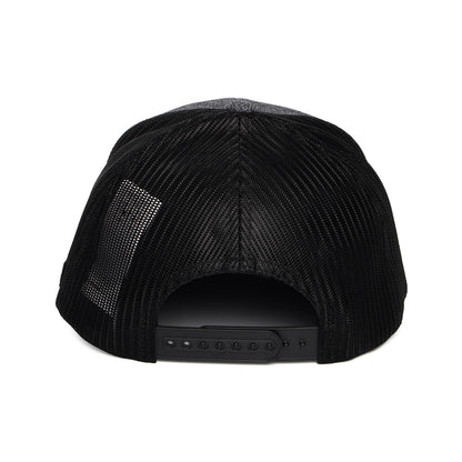 Columbia Mount Hood Circle Mesh Trucker Cap - Meliertes Anthrazit-Schwarz