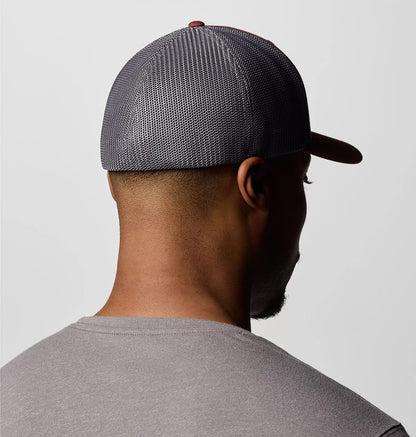 Columbia Peaceful Perspective Flexfit Trucker Cap - Weinrot-Grau