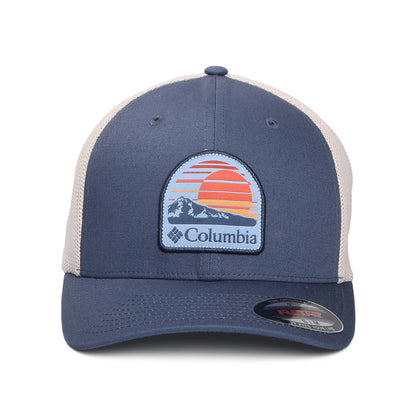 Columbia Peaceful Perspective Flexfit Trucker Cap - Marineblau-Steingrau