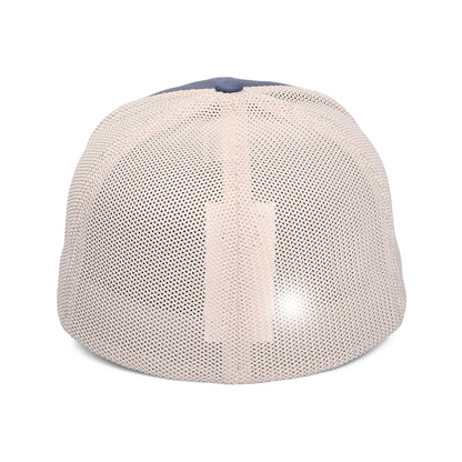 Columbia Peaceful Perspective Flexfit Trucker Cap - Marineblau-Steingrau