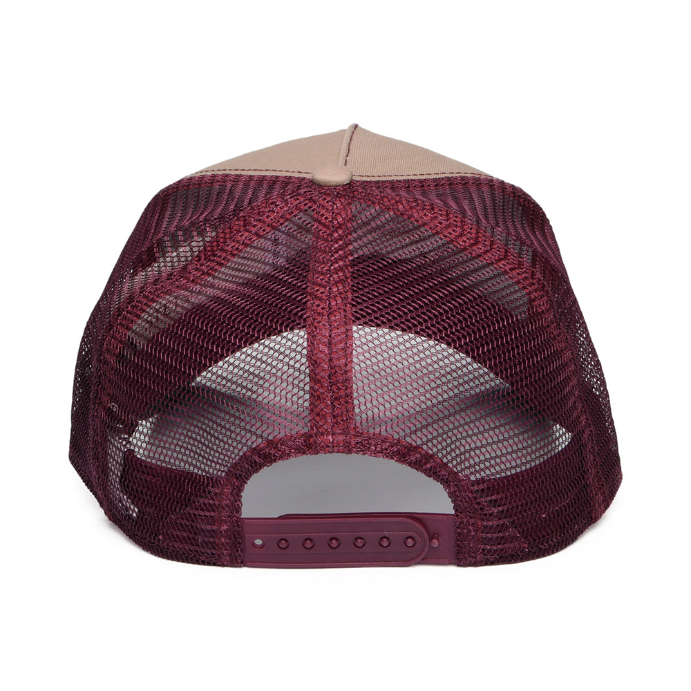 Stetson Great Plains Trucker Cap - Braun-Weinrot