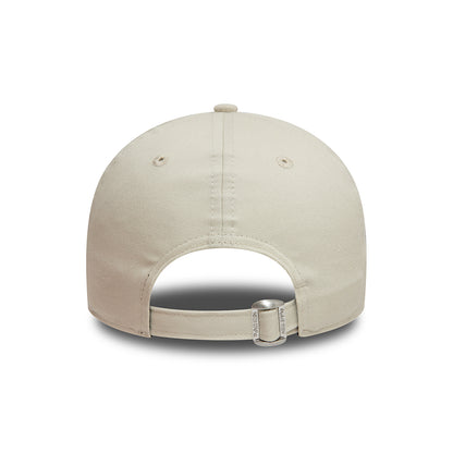 New Era 9FORTY L.A. Dodgers Baseball Cap - MLB World Series Patch - Elfenbein-Kirschrot
